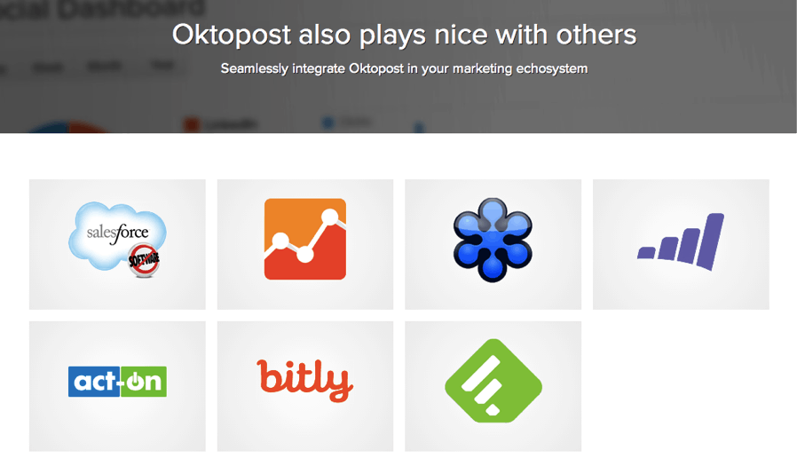 Oktopost Application Integration
