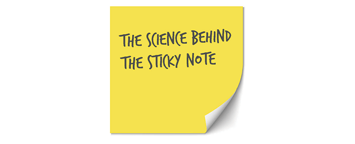 Science behind sticky note method of recognition